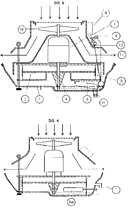 Funktionschema Zentrifugalerstuber